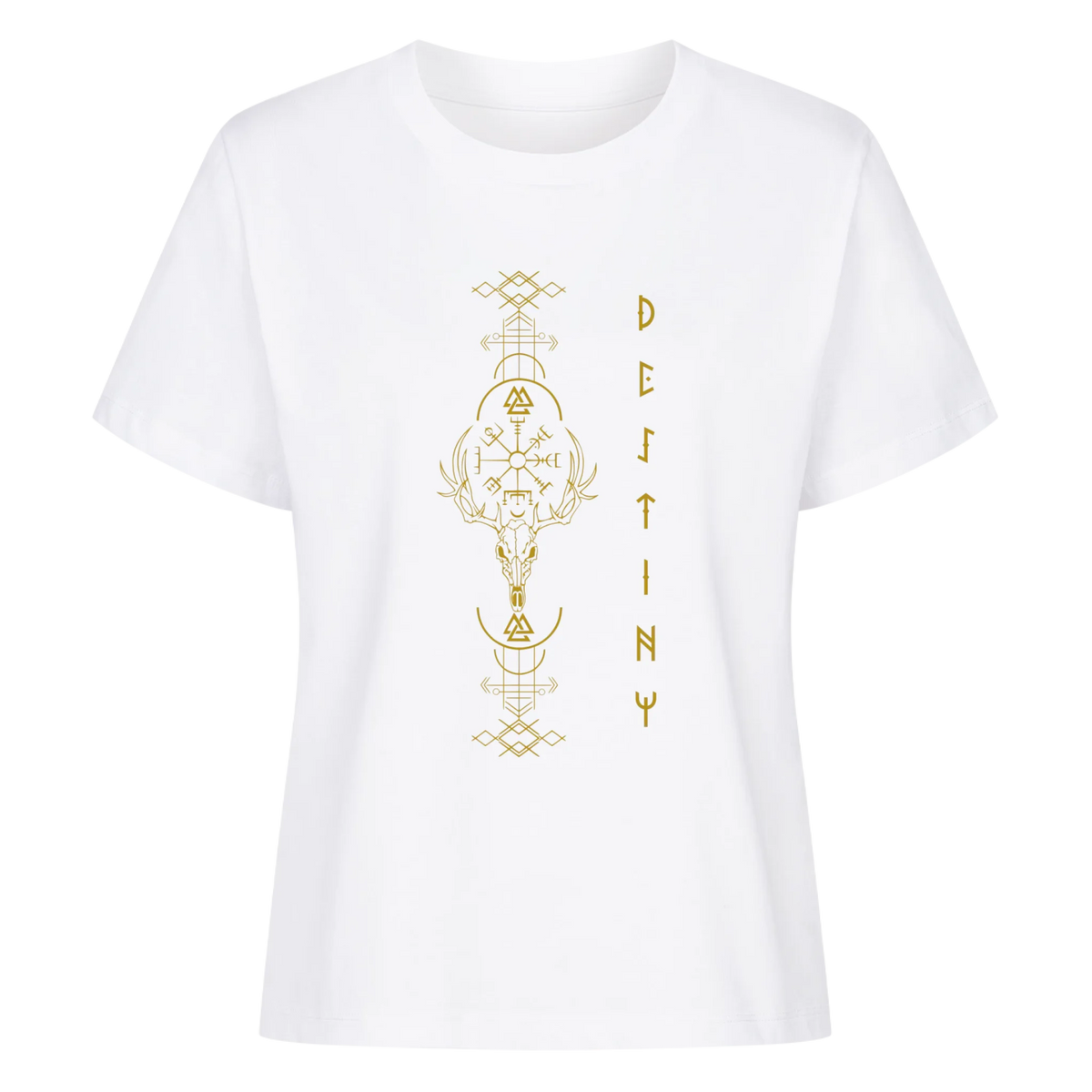 Wähle aus 20 nordischen Tribals mit Schrift T-Shirt/ Shirt Women