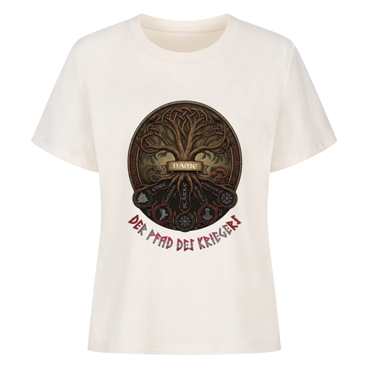 Personalisiert - Deine Werte Deine Wurzeln T-Shirt