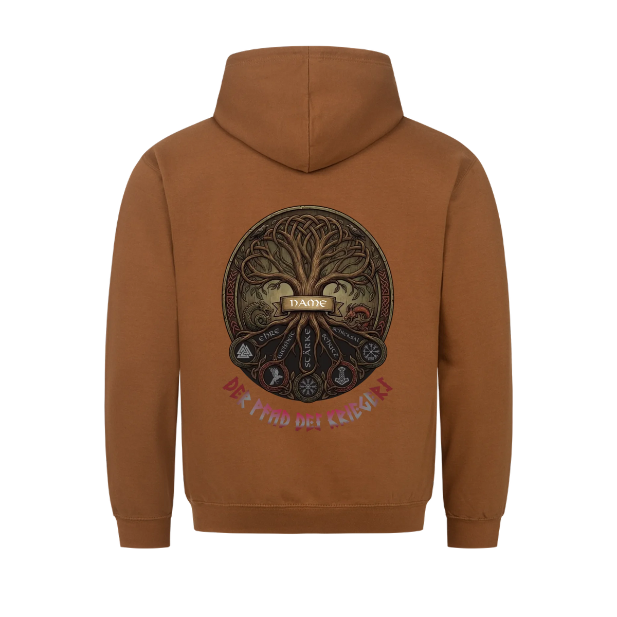 Personalisiert - Deine Werte Deine Wurzeln Hoodie