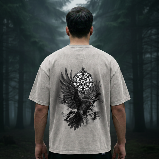 Schicksalsrabe Oversized Shirt