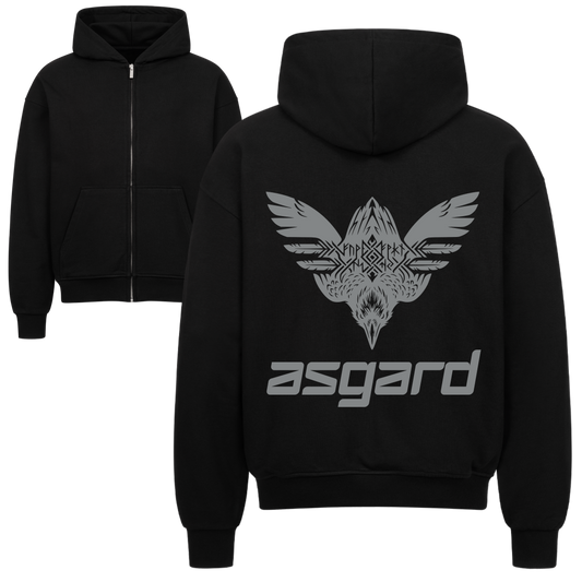 ASGARD Oversized Zipper Hoodie