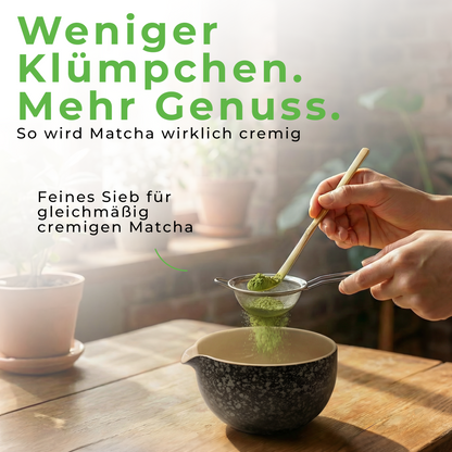 Matcha Zeremonie Set - anthrazit