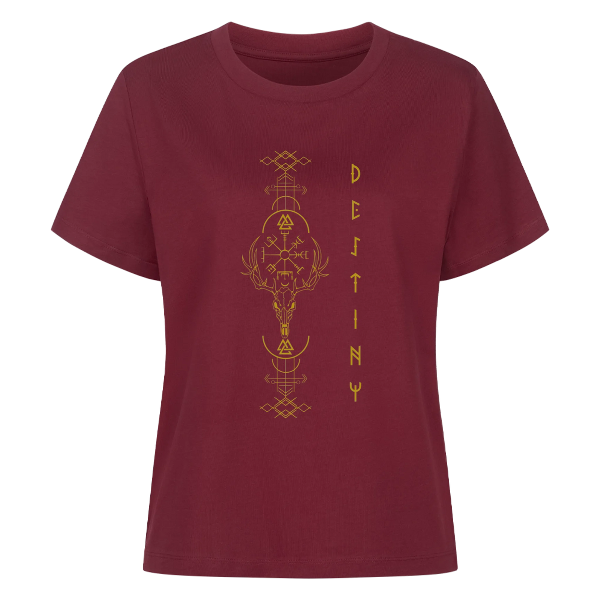 Wähle aus 20 nordischen Tribals mit Schrift T-Shirt/ Shirt Women