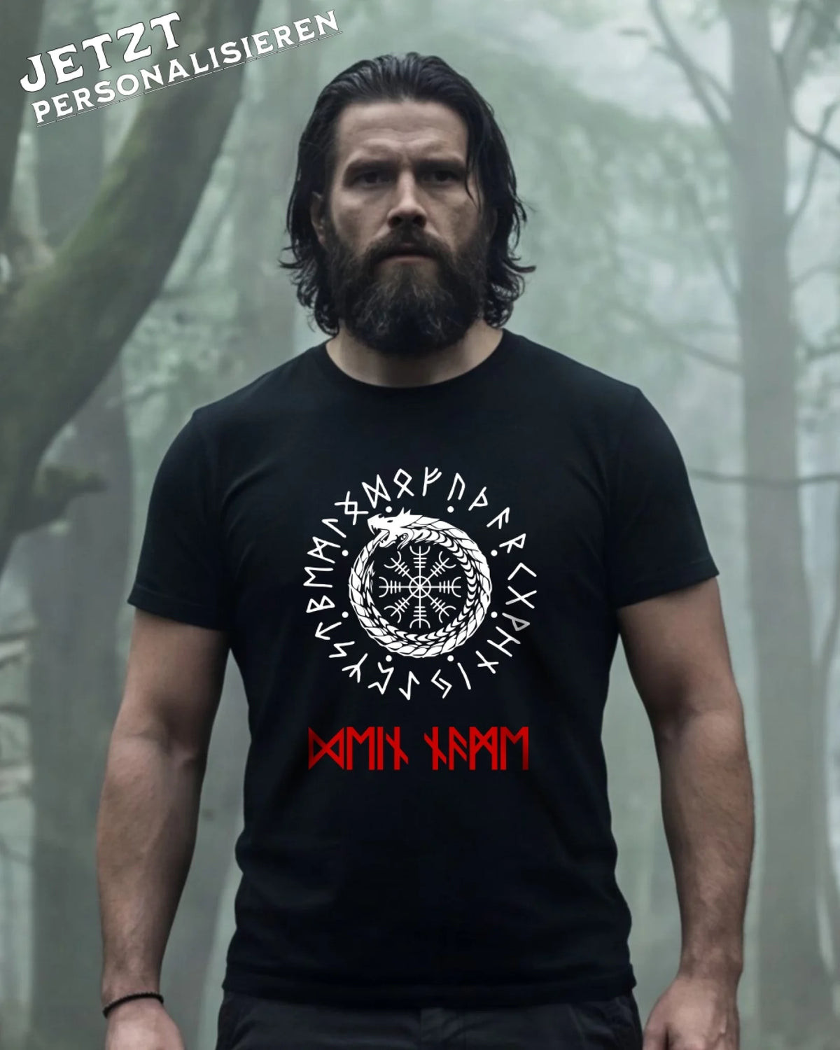 Personalisiert Nordische Mythologie T-ShirtShirt Women