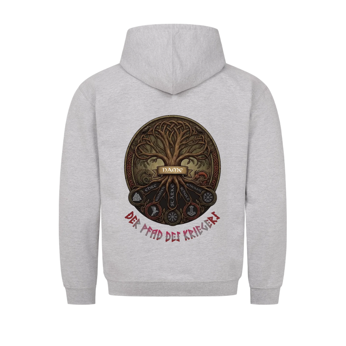 Personalisiert - Deine Werte Deine Wurzeln Hoodie
