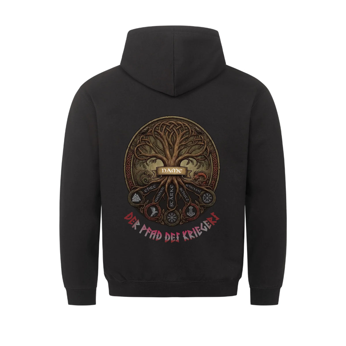 Personalisiert - Deine Werte Deine Wurzeln Hoodie