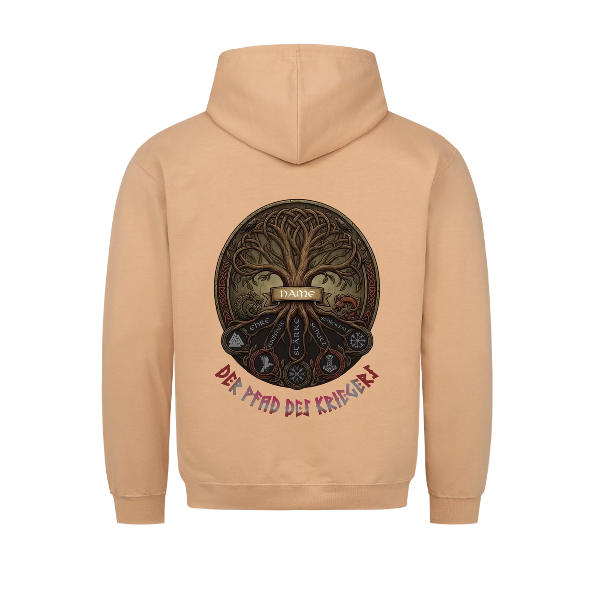 Personalisiert - Deine Werte Deine Wurzeln Hoodie