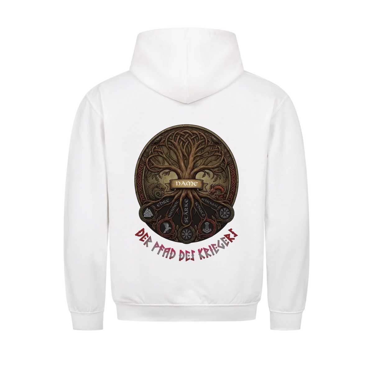 Personalisiert - Deine Werte Deine Wurzeln Hoodie