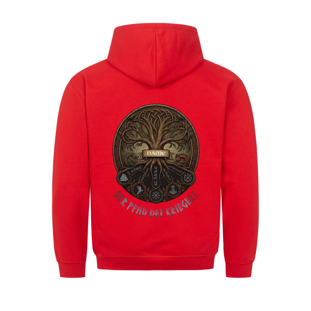 Personalisiert - Deine Werte Deine Wurzeln Hoodie