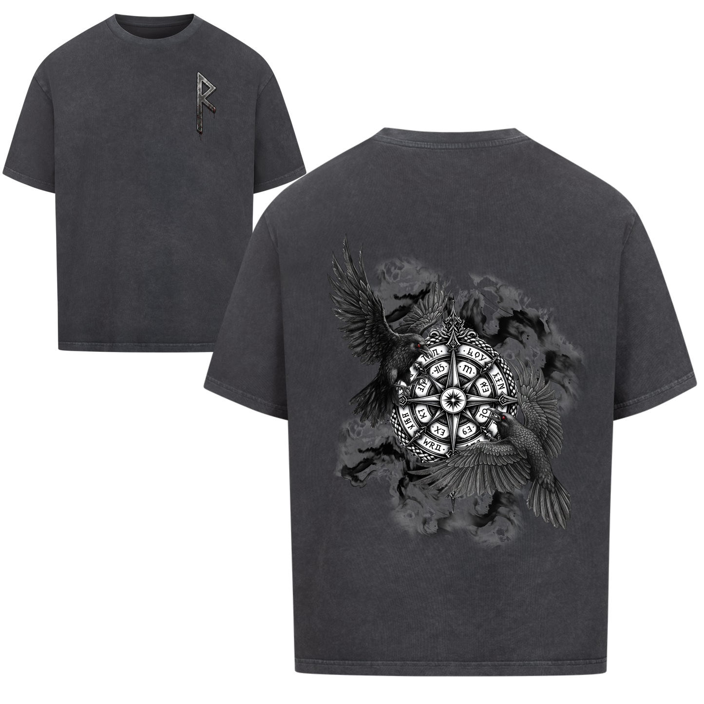 Hugin und Munin Oversized Shirt