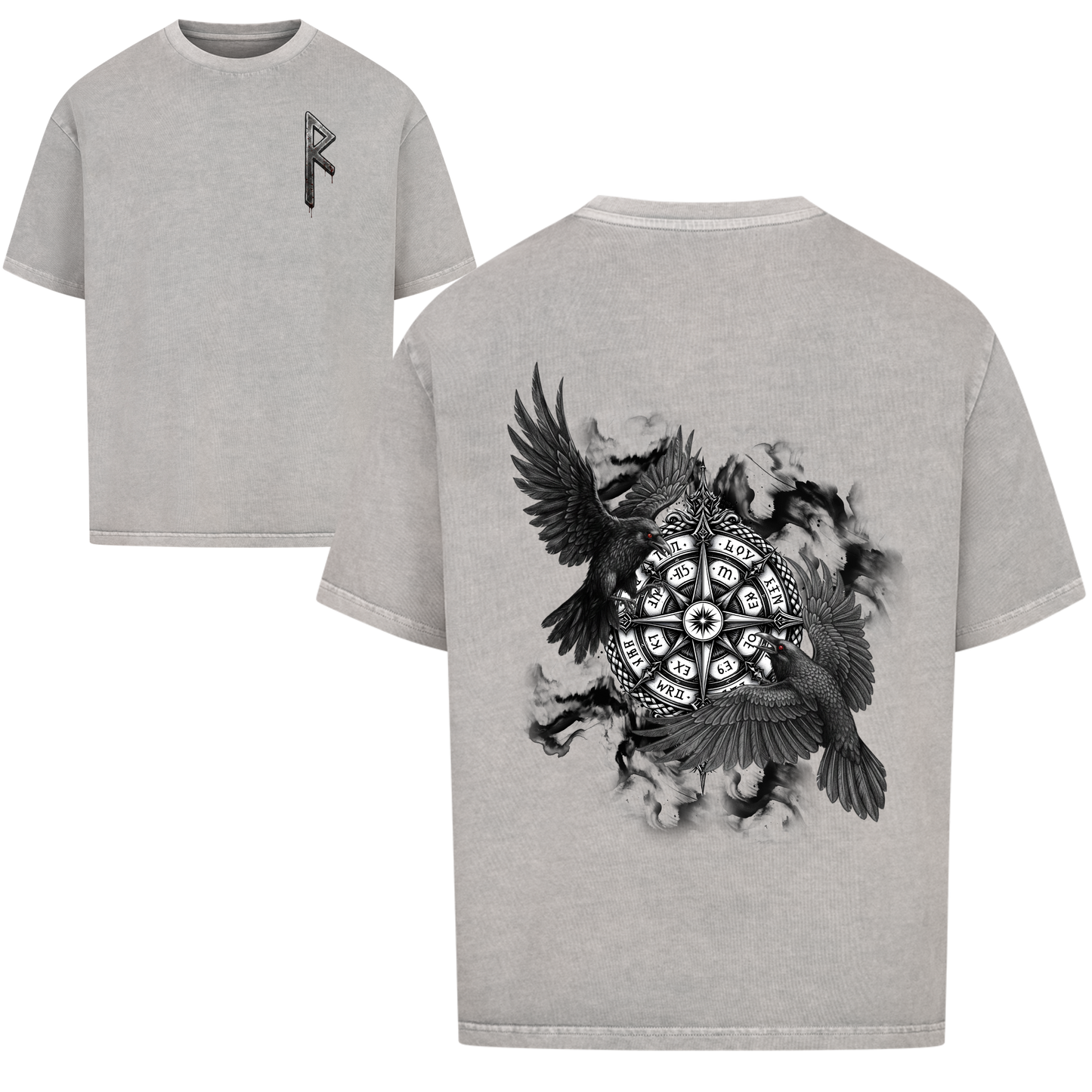 Hugin und Munin Oversized Shirt