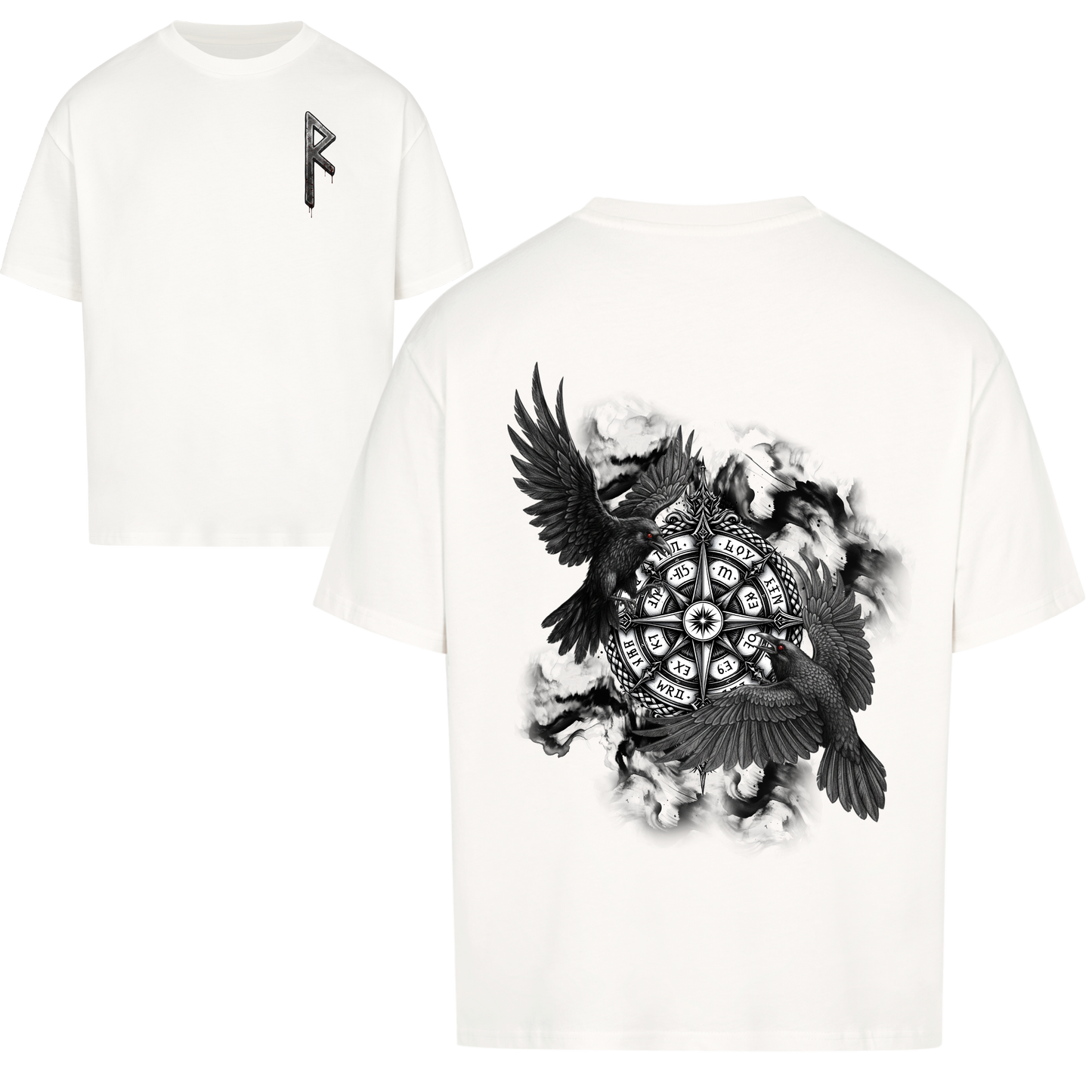 Hugin und Munin Oversized Shirt