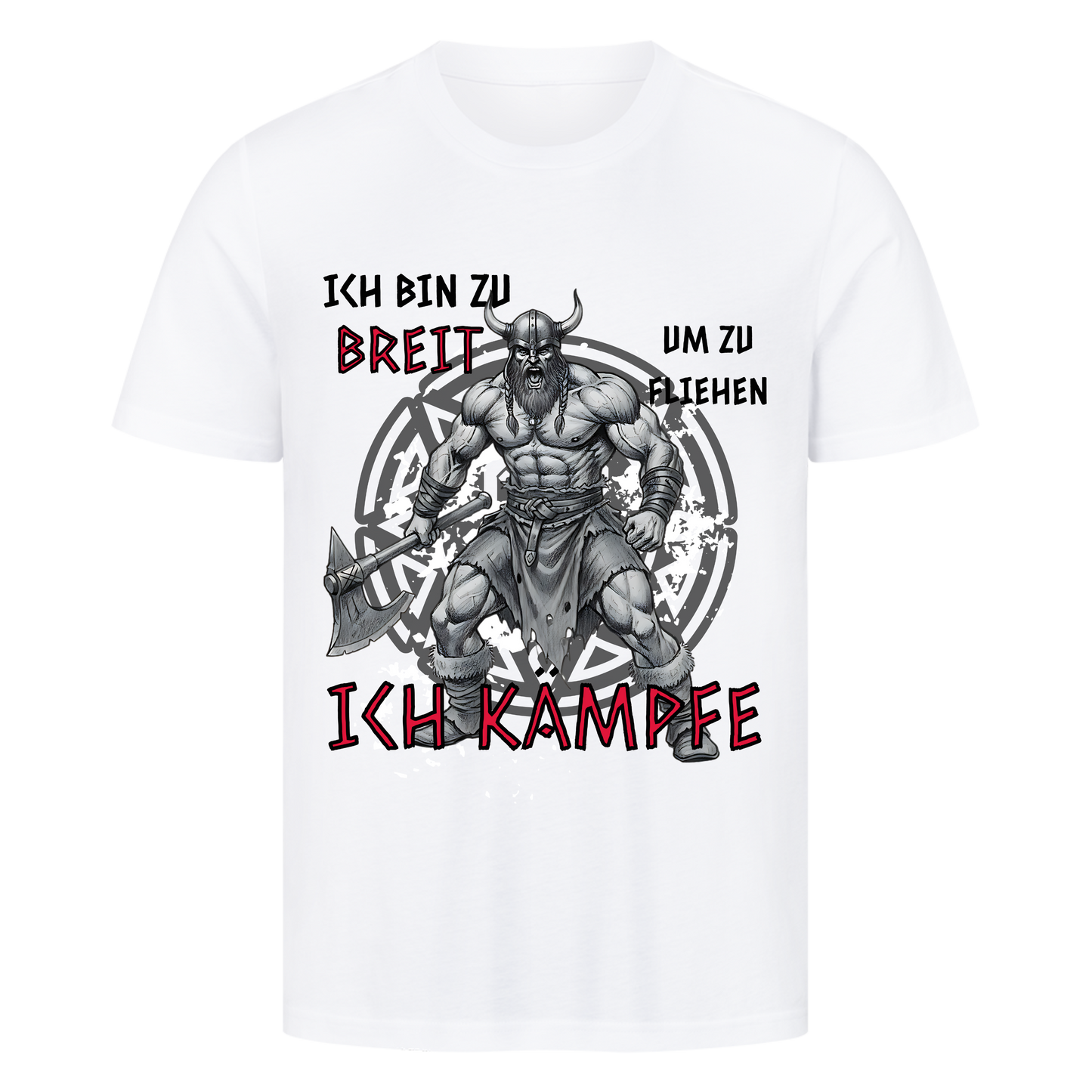 Ich bin zu BREIT T-Shirt