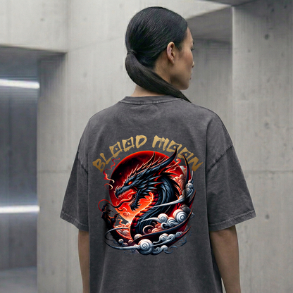 Blood Moon Oversized Shirt
