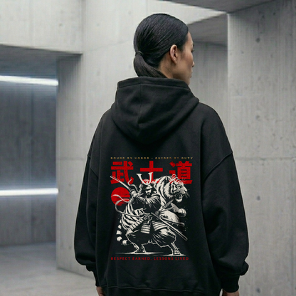 Bushido Legacy Oversized Zipper Hoodie