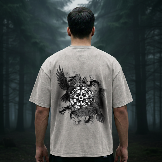 Hugin und Munin Oversized Shirt