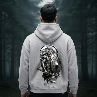 Huskarl Viking Oversized Zipper Hoodie