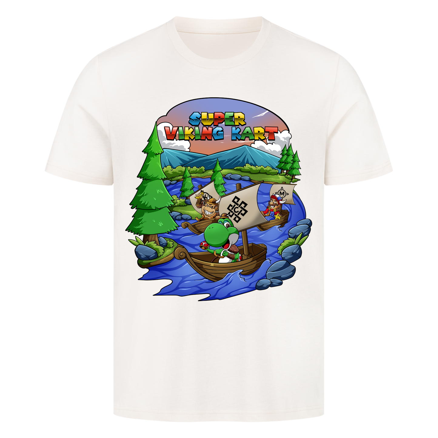 SUPER VIKING KART  T-Shirt