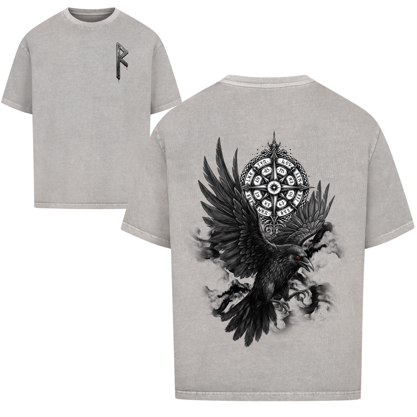 Schicksalsrabe Oversized Shirt