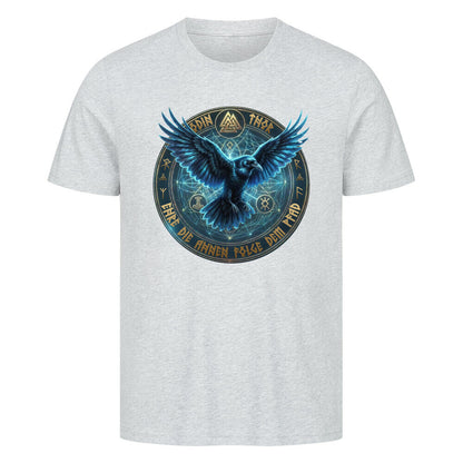 Wikinger T-Shirt Ehre die Ahnen Grau Nordische Mythologie Vikings Wizards