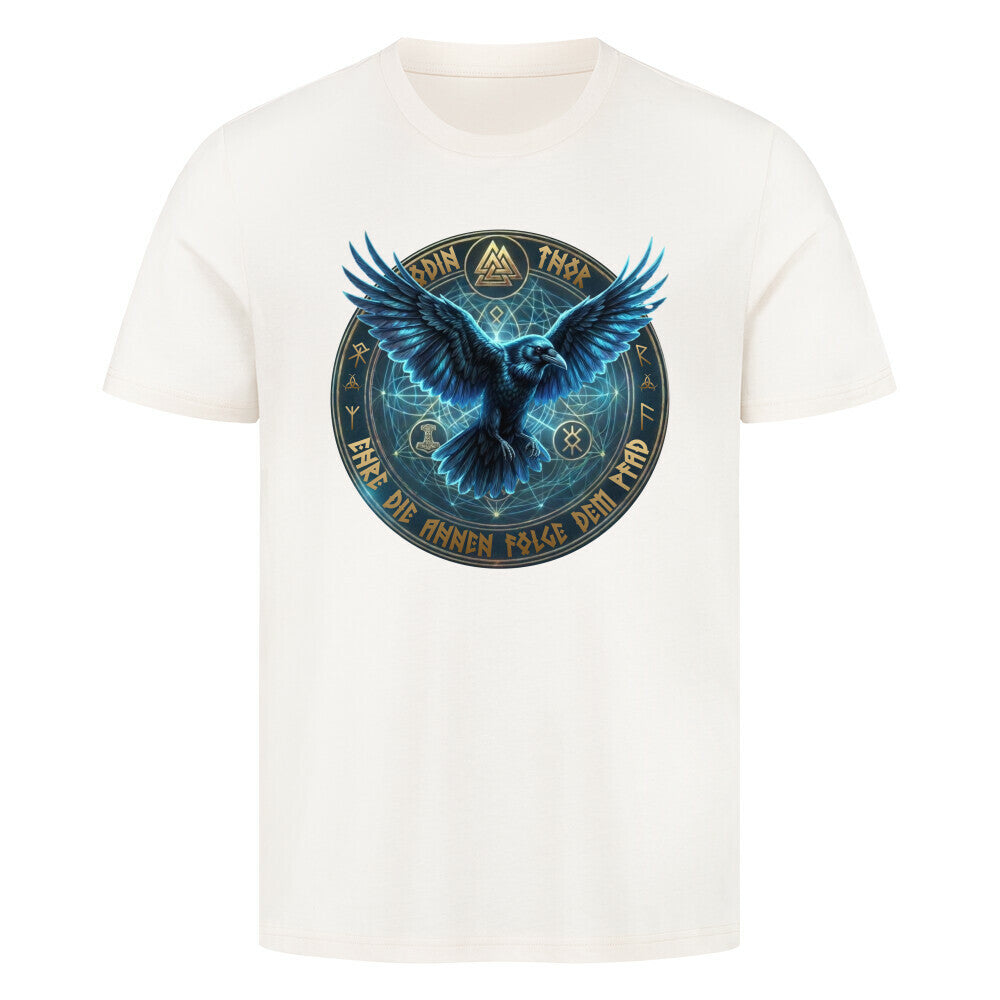 Wikinger T-Shirt Ehre die Ahnen Natural Nordische Mythologie Vikings Wizards
