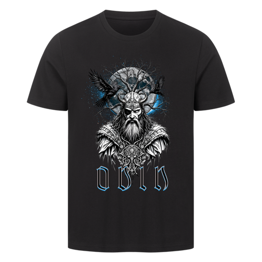 Wikinger T-Shirt Odin Allvater Schwarz Nordische Mythologie Valhalla Vikings Wizards